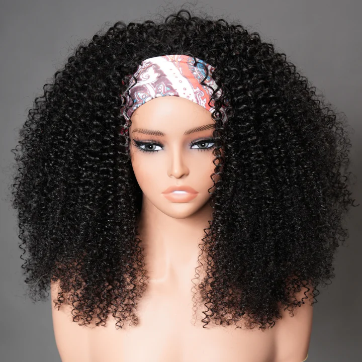 $100 Off Full $101| Kinky Curly Put On & Go Invisible Drawstring Glueless Flip Over Half Wig Beginner Friendly Flash Sale - Image 10