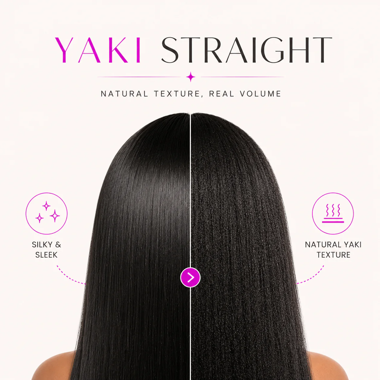 $119=28'' | 24H Fast Shipping Glueless Butterfly Layered Cut Yaki Straight Lace Front Wigs Flash Sale (only for US orders) - Image 6