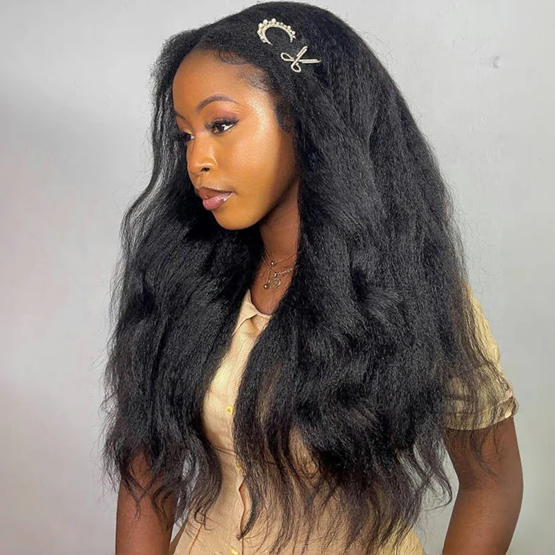 3-in-1 Put On & Go Half Wigs | Glueless Invisible Drawstring Beginner Friendly - Image 12