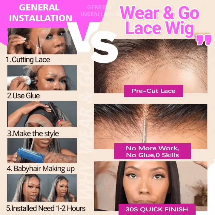 $89=24"| Glueless Loose Wave 13x4 Lace Front Wigs Human Hair Wigs For Women Flash Sale - Image 4