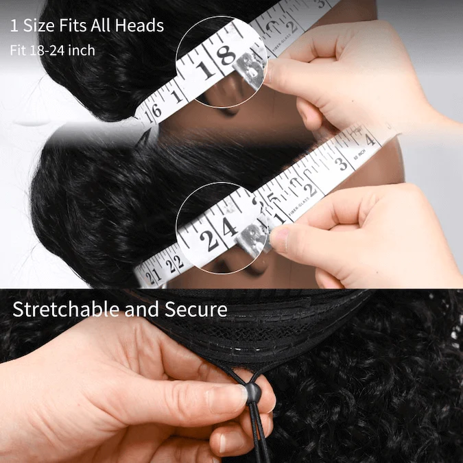 Add $10 for Extra Wig| Long Curly 7x5 Pre Cut Lace Wig Glueless HD Transparent Lace Wig Flash Sale - Image 8
