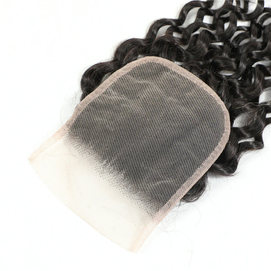 Amanda Water Wave 4*4 Lace Closure 100% Remi Human Hair - Image 2