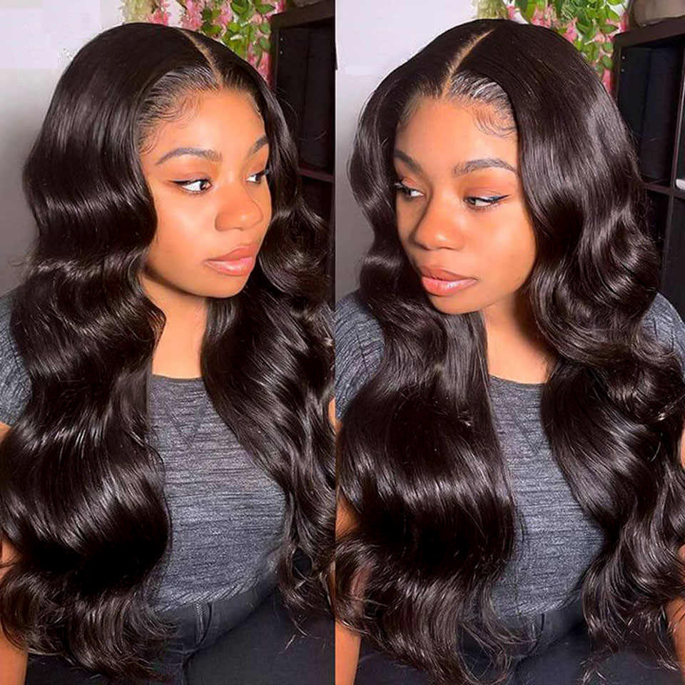 $100 Off| Bouncy and Soft Body Wave Glueless 7×5/13×4 Lace Front Wigs Flash Sale - Image 3