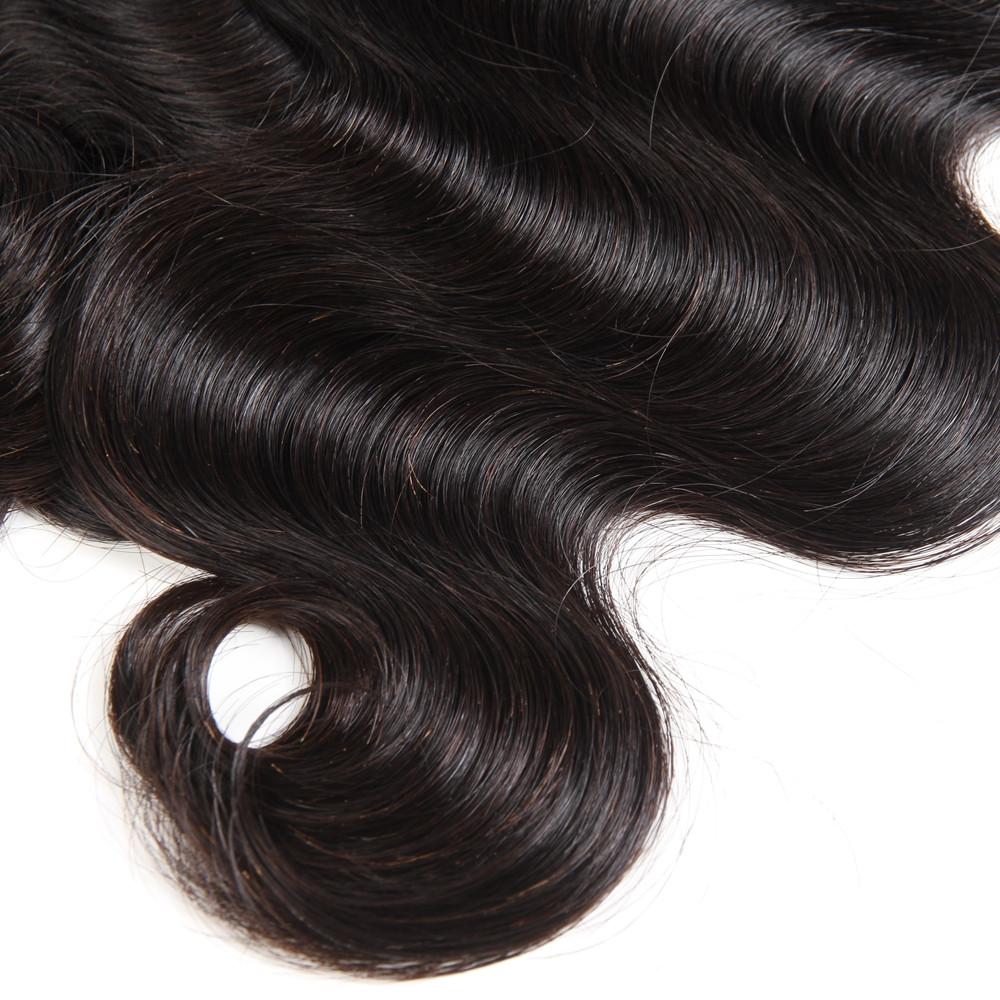 Brazilian Body Wave Hair 1/3 Bundles With 4*4 Lace Closure 9A Grade 100% Unprocessed Human Hair No Tangles Flash Sale - Image 10