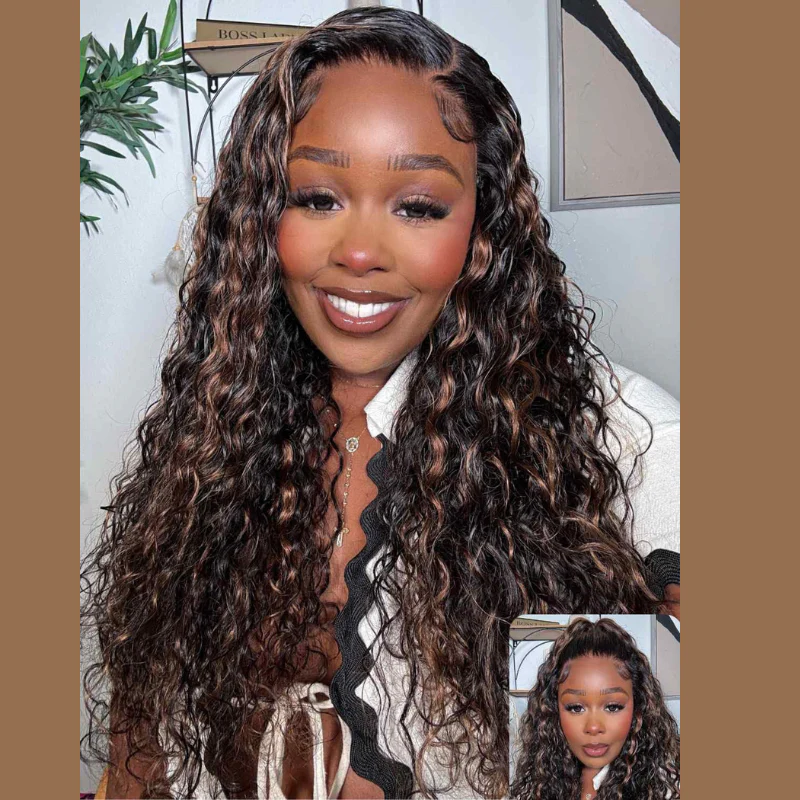 Feather Crochet Human Hair Bundles Water Wave / Body Wave for Boho Braids with Miracle Knots Flash Sale - Image 11