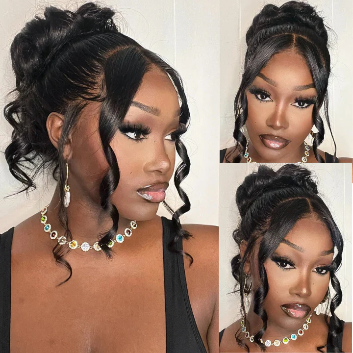Glueless 360 Lace Frontal Wig  Body Wave Invisible Strap Tug Go Pre Everything Lace Wigs - Image 5