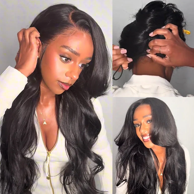 Wear & Go 13x6 Pre-Everything HD Lace Frontal Body Wave Glueless Wig 250% Density - Image 2