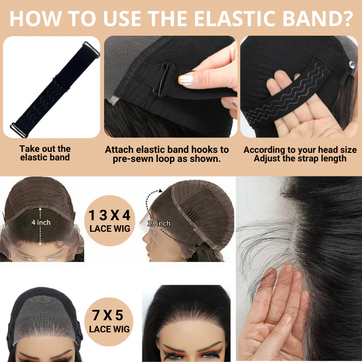 Wow $0.1 Lace Wig| Loose Wave Glueless Invisible 180% Lace Front Wig Curtain Bangs Flash Sale - Image 6